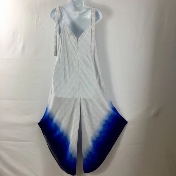 SAM and Jess Ombré Wide Leg Romper Jumpsuit Size L - Picture 6 of 11